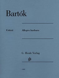 Allegro  Barbaro piano sheet music cover